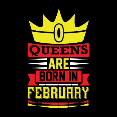 Zoom image Citation d’anniversaire Les reines sont nées en février
