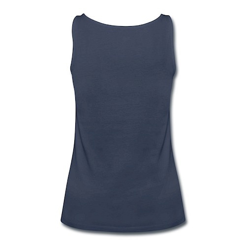 Women's Premium Tank Top Hinten navy