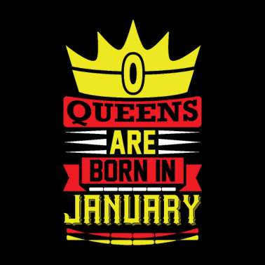 Zoom image Citation d’anniversaire Les reines sont nées en janvier