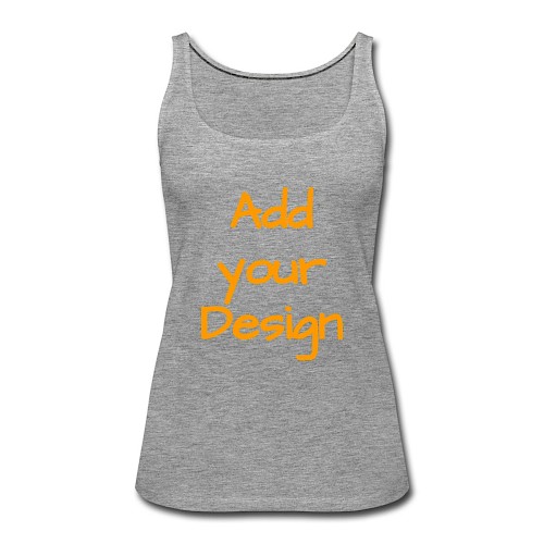 Women's Premium Tank Top heather grey