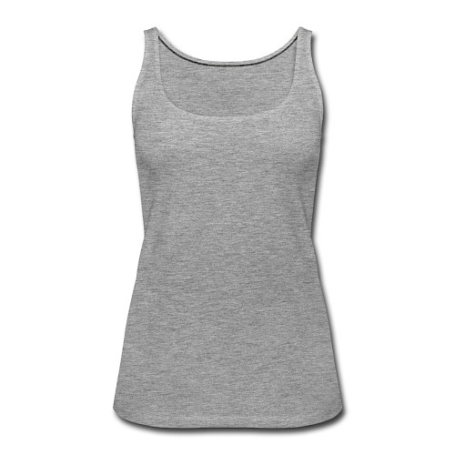 Women's Premium Tank Top Vorne heather grey