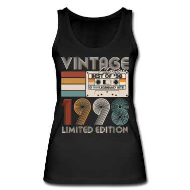 urodzinowe powiedzenie  - Vintage 1998 Vintage Born Birthday Retro