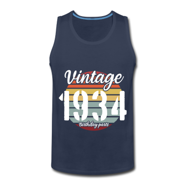 urodzinowe powiedzenie  - Vintage 1934 Części urodzinowe