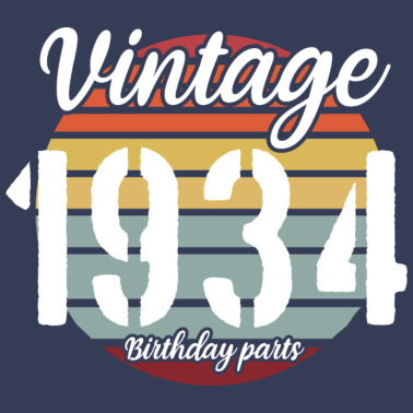 Zoom image Vintage 1934 Części urodzinowe