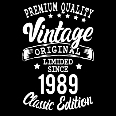 Zoom image Vuosikerta 1989 Vintage syntymäpäivä lahja