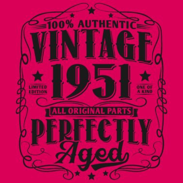 Zoom image Geboren in 1951 vintage 70e verjaardag