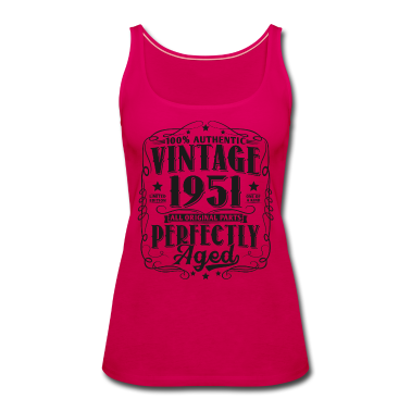 verjaardag gezegde  - Geboren in 1951 vintage 70e verjaardag