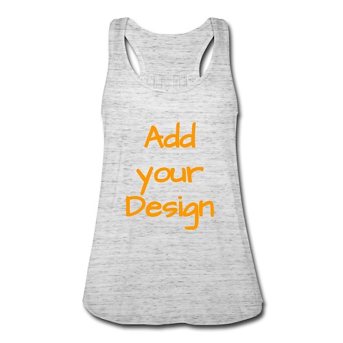 Fjærlett singlet for kvinner grå-melert