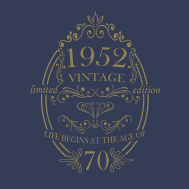 Zoom image Geboren in 1952 Verjaardagsspreuken