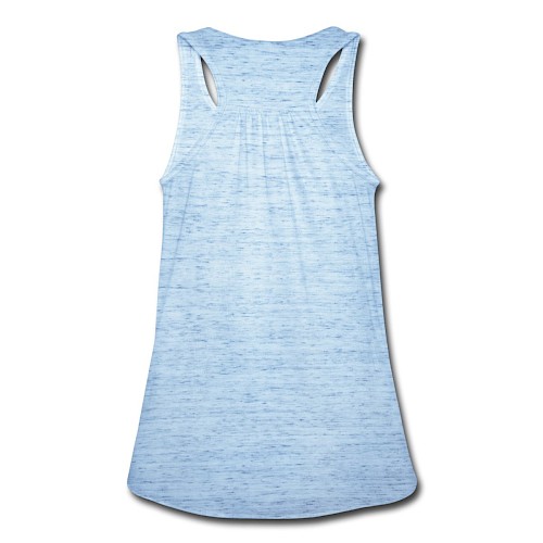 Fjærlett singlet for kvinner Hinten blå-melert