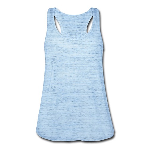 Fjærlett singlet for kvinner Vorne blå-melert