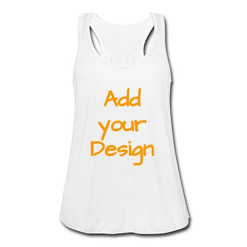 Fjærlett singlet for kvinner hvit