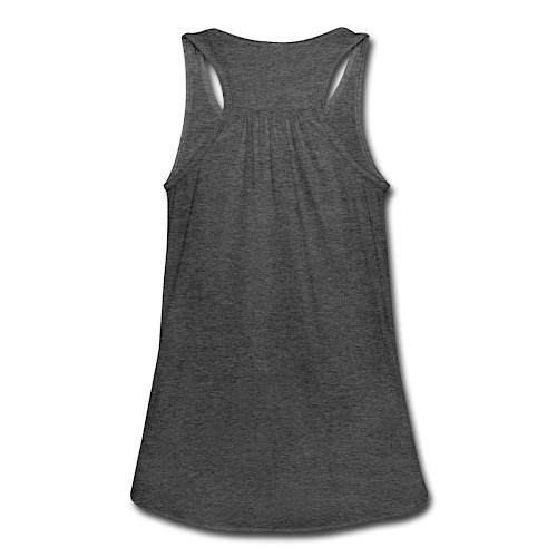 Fjærlett singlet for kvinner Hinten mørkegrå melert