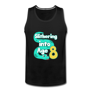 birthday saying  - Snake 8th Birthday Party Eighth Boa Gift