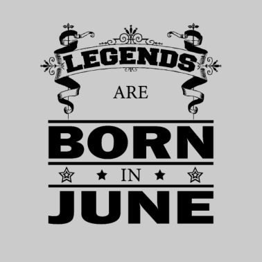 Zoom image Födelsedagsordspråk juni. Legender föds i juni