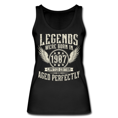 födelsedagsordspråk  - Född 1987 Vintage Legends Birthday Vintage