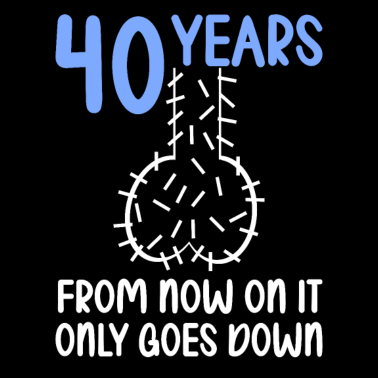 Zoom image 40 år av gravitation går det utför 40 år 40.