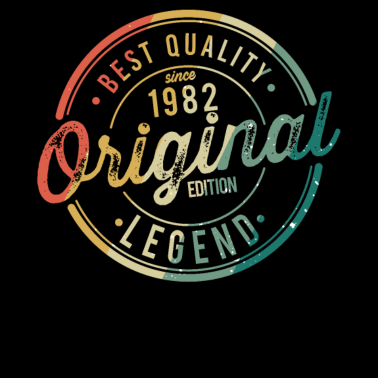 Zoom image 40-årsjubileum Original 1982 Vintage Gåva