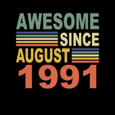 Zoom image 1991 födelsedag Awesome sedan augusti 1991