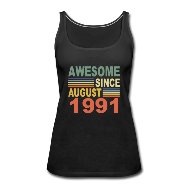 födelsedagsordspråk  - 1991 födelsedag Awesome sedan augusti 1991