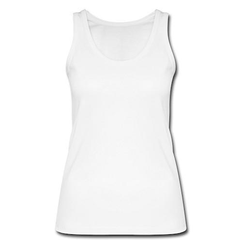 Frauen Bio Tank Top von Stanley & Stella Vorne Weiß