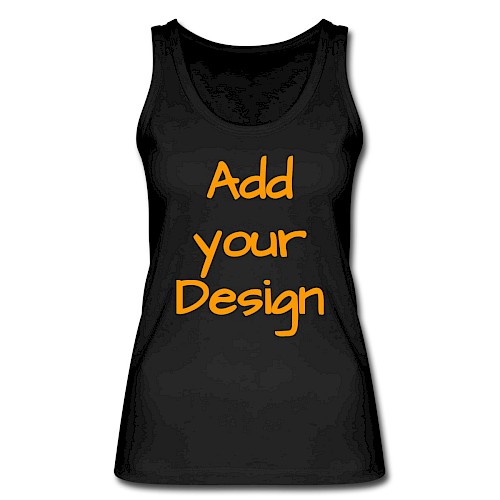 Women's Organic Tank Top by Stanley & Stella black