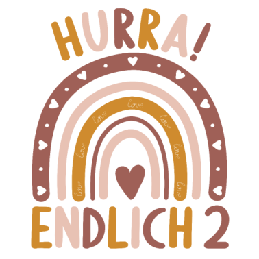 Zoom image 2 Jahre Geburtstagskind Regenbogen 2. Geburtstag