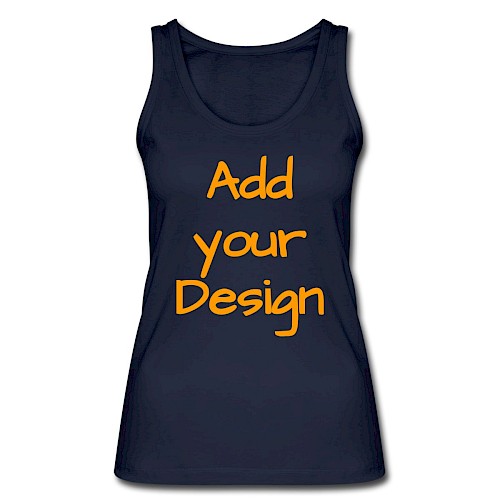 Women's Organic Tank Top by Stanley & Stella navy
