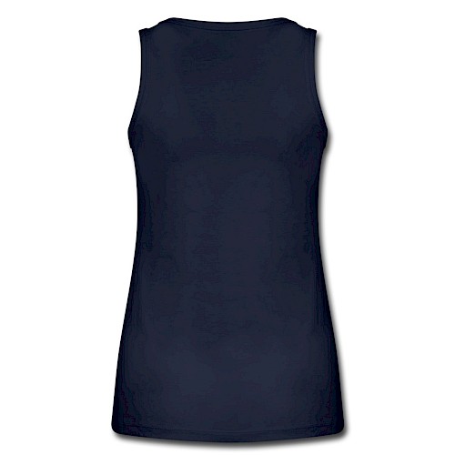 Women's Organic Tank Top by Stanley & Stella Hinten navy