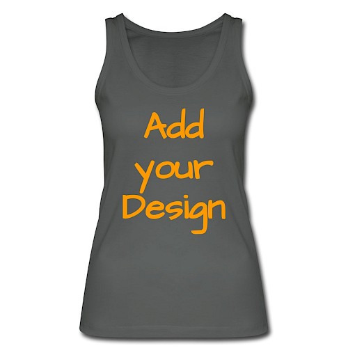 Débardeur bio Femme charbon