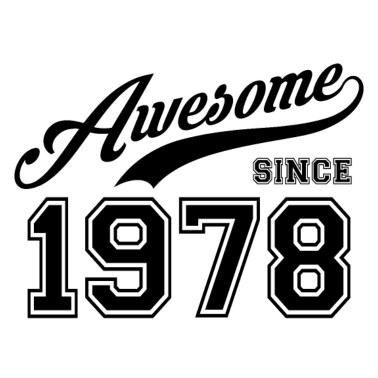 Zoom image Niesamowite od 1978 roku urodzinowe urodziny