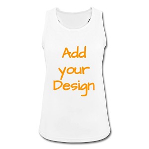 Women's Breathable Tank Top white