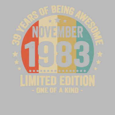 Zoom image 39 vuotta mahtavana marraskuusta 1983 lähtien