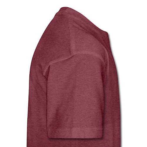 Kids' Premium T-Shirt Rechts heather burgundy