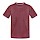 thumbnail Kinder Premium T-Shirt Vorne Bordeauxrot meliert