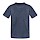 thumbnail Kinder Premium T-Shirt Vorne Blau meliert