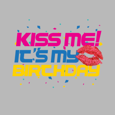 Zoom image Birthday birthday present gift kiss me