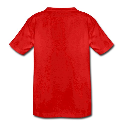 Kids' Premium T-Shirt Hinten red