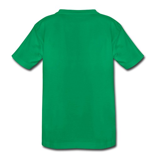Kids' Premium T-Shirt Hinten kelly green
