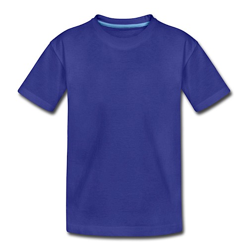 Kids' Premium T-Shirt Vorne royal blue