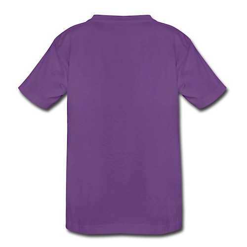 Kids' Premium T-Shirt Hinten purple