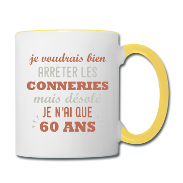 Dicton d’anniversaire  - 60 ans - anniversaire 60 ans citation humour