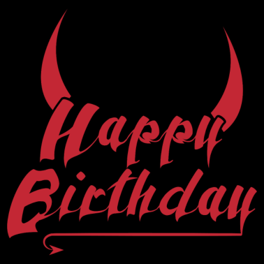 Zoom image Urodzinowe diaboliczne powiedzenie prezentu