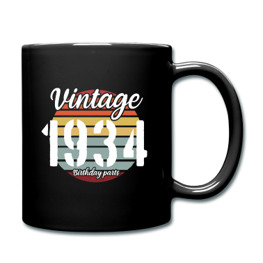 urodzinowe powiedzenie  - Vintage 1934 Części urodzinowe