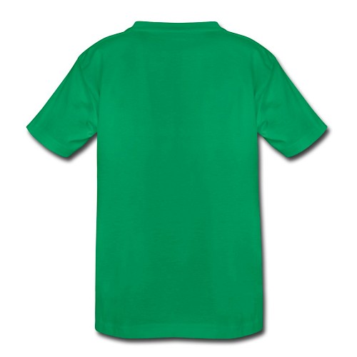 Teenage Premium T-Shirt Hinten kelly green