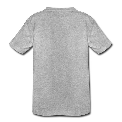 Teenage Premium T-Shirt Hinten heather grey