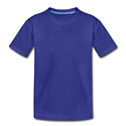 Teenage Premium T-Shirt Vorne royal blue