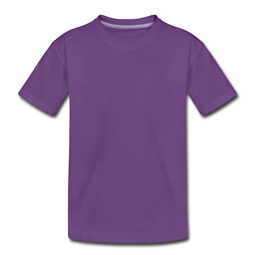 Teenage Premium T-Shirt Vorne purple
