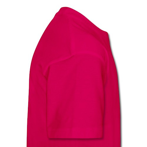 Teenage Premium T-Shirt Rechts dark pink
