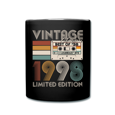 birthday saying  - Vintage 1998 Vintage Born Birthday Retro